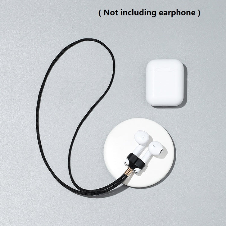 Wireless Earphones Acrylic Strong Magnetic Anti-Lost Rope For AirPods(Black) - Anti-lost & Holder by PMC TechLife | Online Shopping South Africa | PMC TechLife