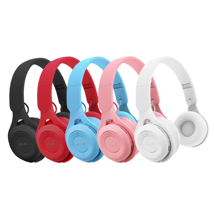 M6 Wireless Bluetooth Headset Folding Gaming Stereo Headset With Mic(Red) - Headset & Headphone by PMC TechLife | Online Shopping South Africa | PMC TechLife