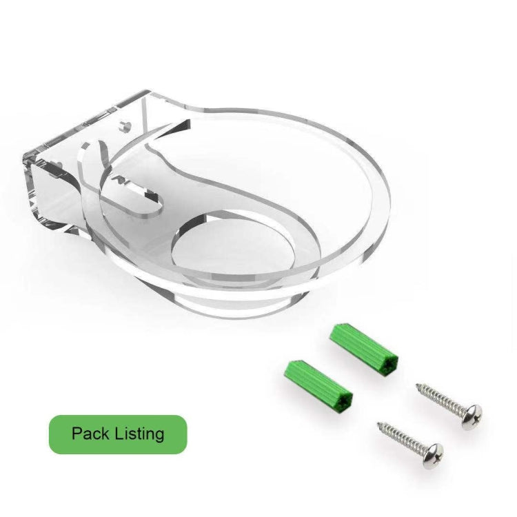 JP02Y Wall-Mounted / Desktop Acrylic Bracket For Apple HomePod Mini(Transparent) - Speaker Bracket by PMC TechLife | Online Shopping South Africa | PMC TechLife