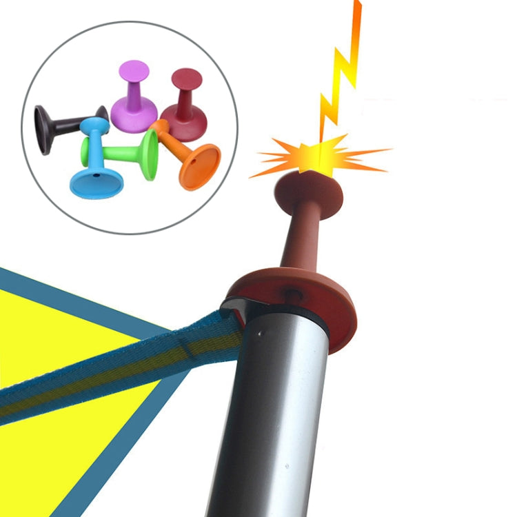 Outdoor Canopy Pole Rubber Sleeve Camping Tent Canopy Accessories Protective Plastic Cap, Random Color Delivery - Tents & Accessories by PMC TechLife | Online Shopping South Africa | PMC TechLife