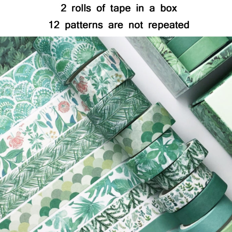 Antique And Paper Tape Hand Account DIY Decoration Material, Colour: Green Mint - free shipping - PMC TechLife - Order now!