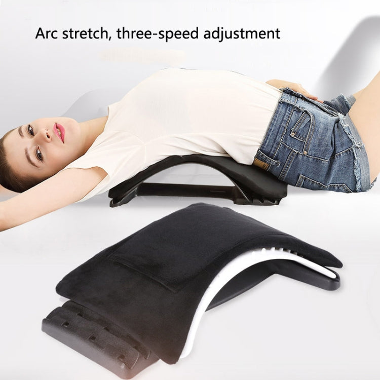 Electric Heating Belt Waist Lumbar Spine Massager Waist Four Seasons Heating Spine Correction Backrest Ordinary Model (Black) - Massage & Relaxation by PMC TechLife | Online Shopping South Africa | PMC TechLife