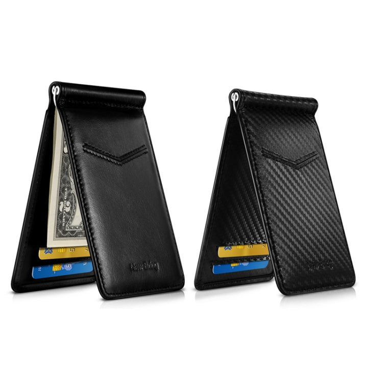 New-Bring Anti-Theft RFID Card Holder Men Ultra-Thin Card Holder Multi-Card Position ID Leather Case(Black) - free shipping - PMC TechLife - Order now!