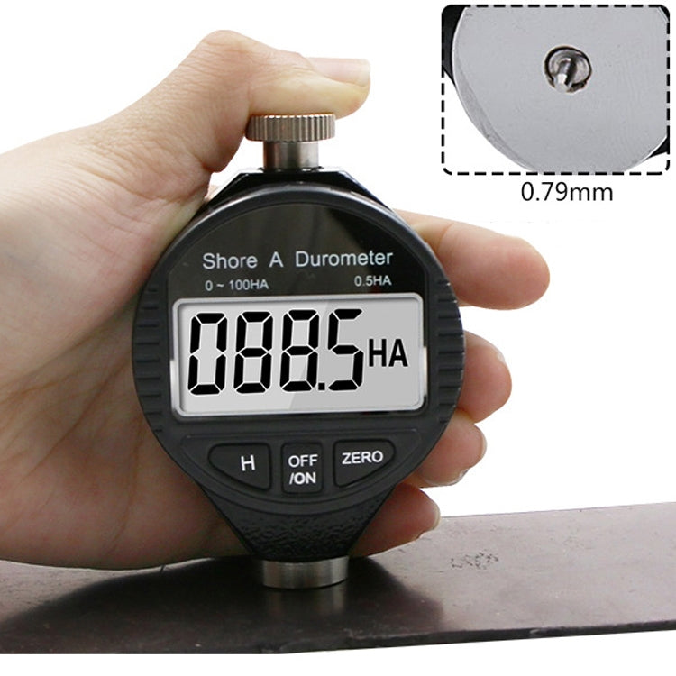 Electronic Digital Display Hard Meter Plastic Rubber Silicone Tire Hardness Meter, Model: 0-100HA A - Measuring Tools by PMC TechLife | Online Shopping South Africa | PMC TechLife | Buy Now Pay Later Mobicred