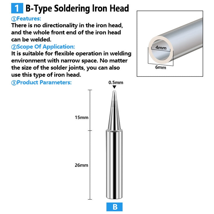 17 PCS / Set Soldering Tips 936 Soldering Station Pure Copper Soldering Iron Tips Lead-Free Soldering Iron Tips - free shipping - PMC TechLife - Order now!