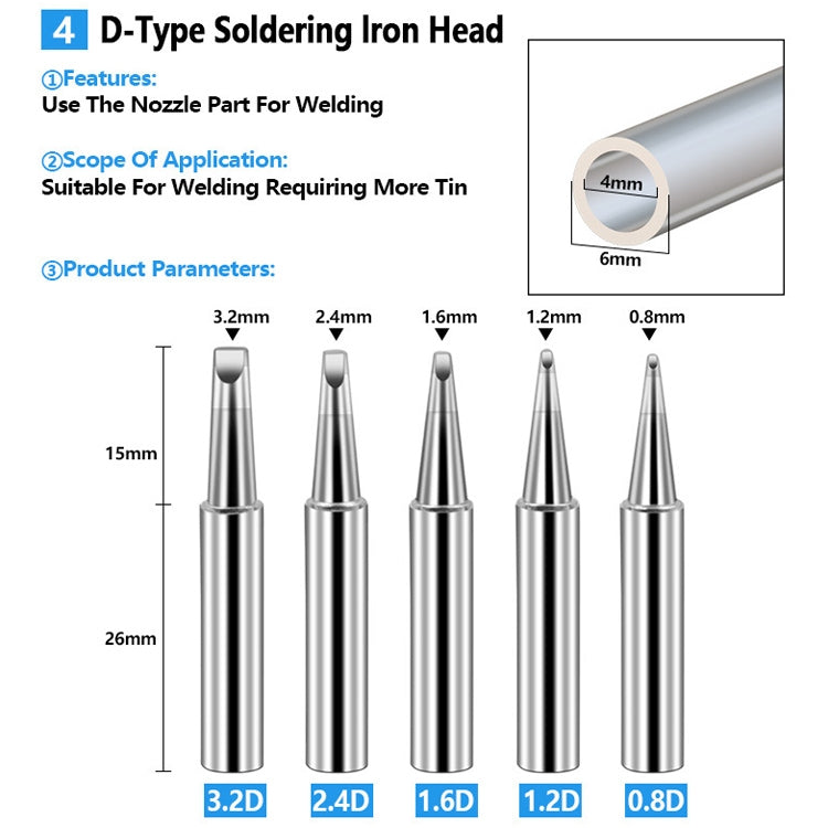 17 PCS / Set Soldering Tips 936 Soldering Station Pure Copper Soldering Iron Tips Lead-Free Soldering Iron Tips - free shipping - PMC TechLife - Order now!