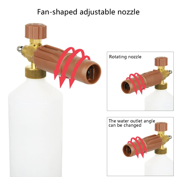 High Pressure Cleaning PA Pot Washing Car Foam Pot(525C Purple) - Car Washer & Accessories by PMC TechLife | Online Shopping South Africa | PMC TechLife