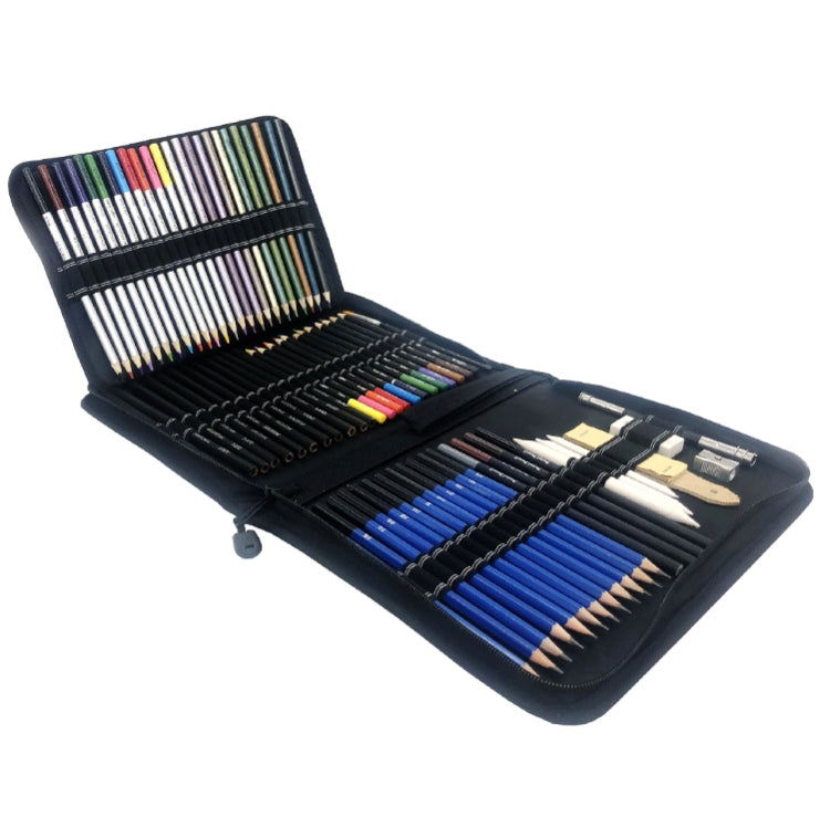 72 in 1 Sketch Pencil Color Lead Set Student Hand-Painted Art Color Pencil - Art Supplies by PMC TechLife | Online Shopping South Africa | PMC TechLife