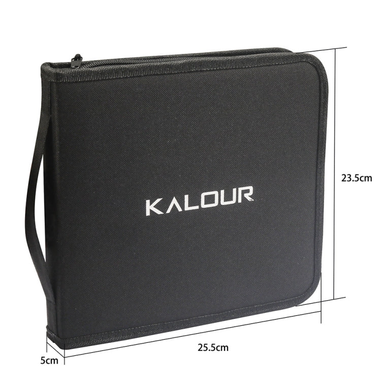 KALOLR YW-PC083  83 in 1 Portable Sketch Tool Water-Soluble Color Lead Metal Color Lead Combination Sketch Drawing Set(Black) - free shipping - PMC TechLife - Order now!