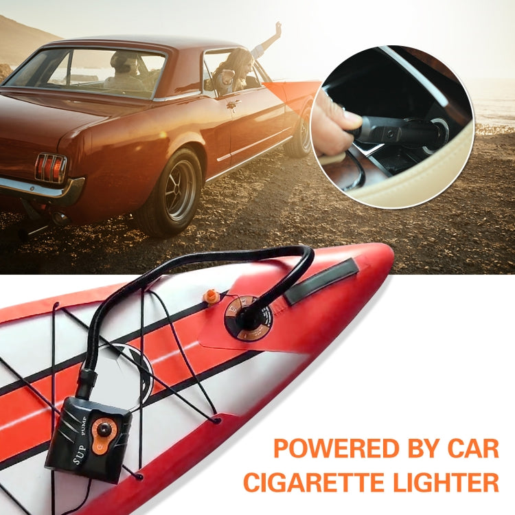 HT-785 SUP Paddle Board 16PSI High Pressure Car Inflatable Pump 12V Electric Air Pump With 6 Connectors - Inflatable Pump by PMC TechLife | Online Shopping South Africa | PMC TechLife