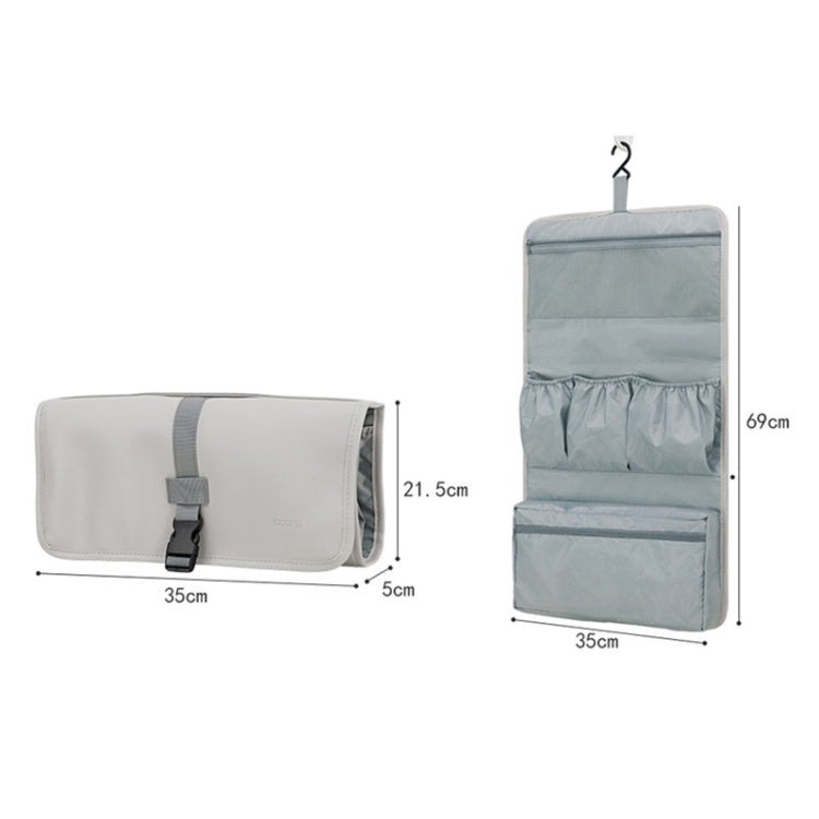 Baona BN-DS004 PU Leather Portable Storage Bag For Dyson Hair Curler(Grey) - free shipping - PMC TechLife - Order now!