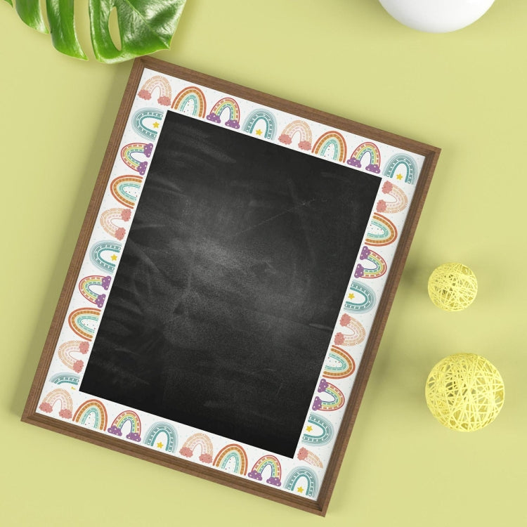 CM2107018 Border Sticker Blackboard Rainbow Sticker Bohemian Sticker, Size: 20mx7.6cm - Tape & Solid glue by PMC TechLife | Online Shopping South Africa | PMC TechLife