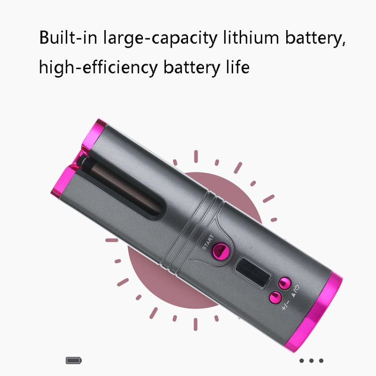 Portable USB Charging Wireless Curler Lazy Automatic Curling Rod(Patented Gray) - Hair Curler by PMC TechLife | Online Shopping South Africa | PMC TechLife
