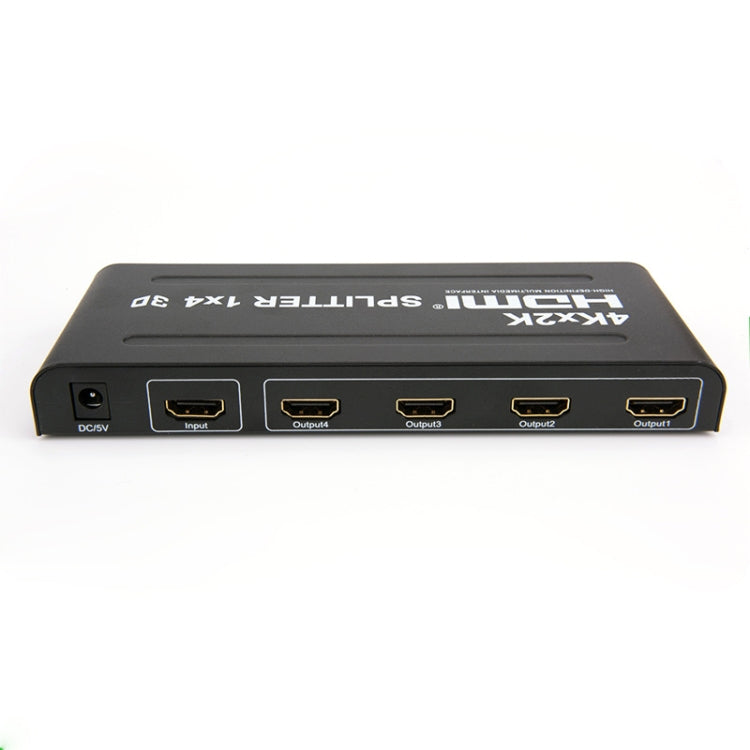 HW-4K104D 1 to 4 4K X 2K Video High-Definition On-Screen HDMI Splitter(EU Plug) - free shipping - PMC TechLife - Order now!