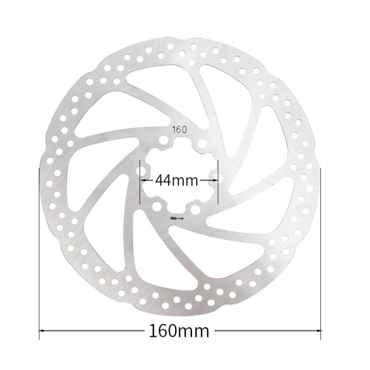 Meroca M800 Bicycle Brake Mountain Bike Universal Bilateral Brake Oil Pressure Disc Brake, Style: Left Back 1400mm + Disc Brake - Bicycle Brake Parts by Meroca | Online Shopping South Africa | PMC TechLife | Buy Now Pay Later Mobicred