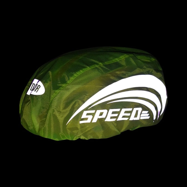 2 PCS Cycling Helmet Rain Cover Outdoor Reflective Safety Helmet Cover, Size: Free Size(Fluorescent Green (Style 1)) - free shipping - PMC TechLife - Order now!