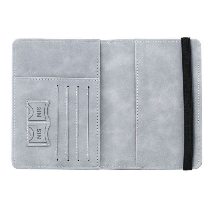RFID Travel Passport Card Bag Elastic Band Protective Case(Red) - free shipping - PMC TechLife - Order now!