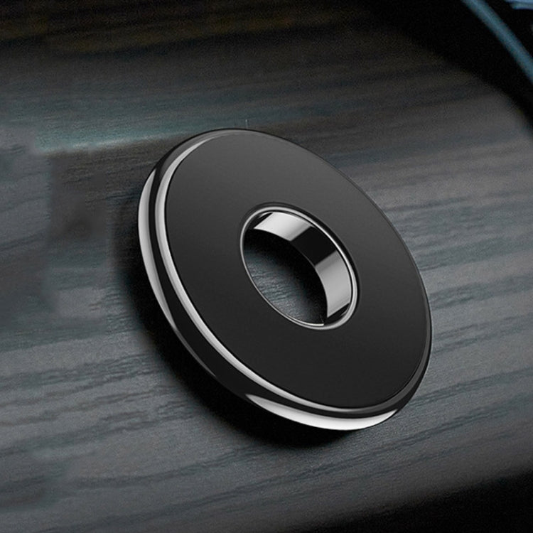 Q6 Car Magnetic Mobile Phone Holder Round Car Dashboard Navigation Bracket(Black) - Universal Car Holders by PMC TechLife | Online Shopping South Africa | PMC TechLife | Buy Now Pay Later Mobicred