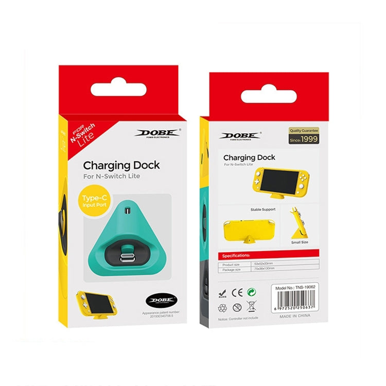 2 PCS DOBE TNS-19062 Host Charging Bottom Portable Triangle Game Console Charger For Switch / Lite(Yellow) - Charger & Power by DOBE | Online Shopping South Africa | PMC TechLife | Buy Now Pay Later Mobicred
