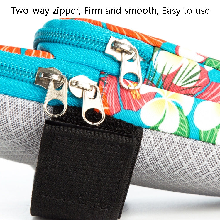 2 PCS B031 Running Mobile Phone Sports Arm Bag Outdoor Sports Fitness Mobile Phone Bag Wrist Bag(Gray Large) - 5.5~6.5 inch by PMC TechLife | Online Shopping South Africa | PMC TechLife | Buy Now Pay Later Mobicred