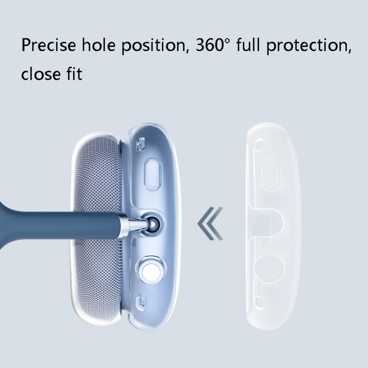 Oatsbasf  Full Coverage Anti-scratch Silicone Headphone Protective Case For AirPods Max(Headset Cover + Earphone Cap) - For AirPods Max by Oatsbasf | Online Shopping South Africa | PMC TechLife | Buy Now Pay Later Mobicred