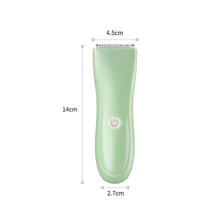 Infant And Children Hair Clipper Electric Hair Clipper Rechargeable Shaving Cutter(Green) - Hair Trimmer by PMC TechLife | Online Shopping South Africa | PMC TechLife | Buy Now Pay Later Mobicred