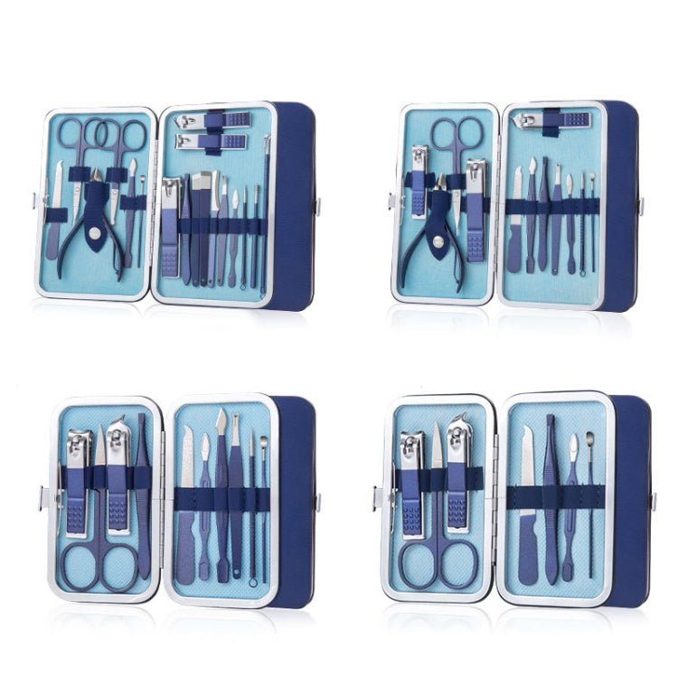 2 Sets 10 In 1 Stainless Steel Nail Clipper Set Nail Art Set Manicure Tools - Nail Clipper by PMC TechLife | Online Shopping South Africa | PMC TechLife