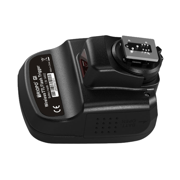 TRIOPO G1 Remote Control TTL Wireless Trigger 2.4GHz Wireless Transmitter For Canon / Nikon Camera(Black) - free shipping - PMC TechLife - Order now!