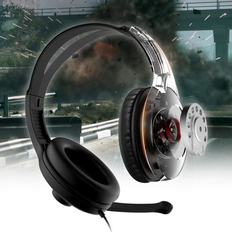 Edifier K800 Desktop Computer Gaming Headset with Microphone, Cable Length: 2m, Style:Single Hole - free shipping - PMC TechLife - Order now!