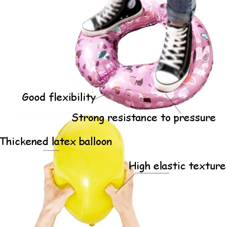 5 PCS Cartoon Mermaid Tail Aluminum Film Balloon Aquarium Decoration Balloon Mall Dress Up Balloon(Colorful) - free shipping - PMC TechLife - Order now!