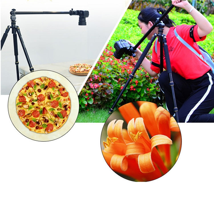 TRIOPO Horizontal Overhead Tripod Heads Multi-directional Central-Axis Lock - free shipping - PMC TechLife - Order now!