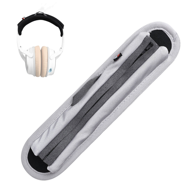 10 PCS G12S Headset Earphone Protection Cover Neoprene Head Beam Protection Pad(Large-Gray) - Earmuff & Pad by PMC TechLife | Online Shopping South Africa | PMC TechLife