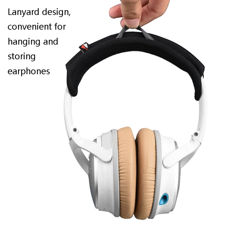 10 PCS G12S Headset Earphone Protection Cover Neoprene Head Beam Protection Pad(Large-Coffee) - Earmuff & Pad by PMC TechLife | Online Shopping South Africa | PMC TechLife