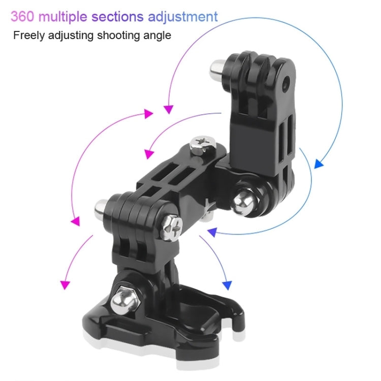 2 Set Cycling Helmet Adhesive Multi-Joint Arm Fixed Mount Set for GoPro Hero11 Black / HERO10 Black / GoPro HERO9 Black / HERO8 Black / HERO7 /6 /5 /5 Session /4 Session /4 /3+ /3 /2 /1, DJI Osmo Action and Other Action Cameras Top Combo Kit -  by PMC TechLife | Online Shopping South Africa | PMC TechLife