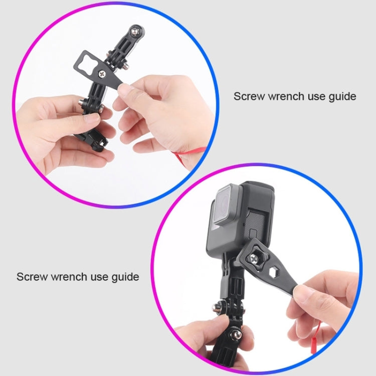 2 Set Cycling Helmet Adhesive Multi-Joint Arm Fixed Mount Set for GoPro Hero11 Black / HERO10 Black / GoPro HERO9 Black / HERO8 Black / HERO7 /6 /5 /5 Session /4 Session /4 /3+ /3 /2 /1, DJI Osmo Action and Other Action Cameras Top Combo Kit -  by PMC TechLife | Online Shopping South Africa | PMC TechLife