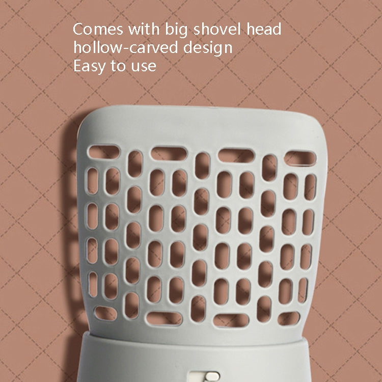All-In-One Cat Litter Scoop Pet Toilet Picker Removable Portable Plastic Scoop(Gray White) - Pet Tools by PMC TechLife | Online Shopping South Africa | PMC TechLife