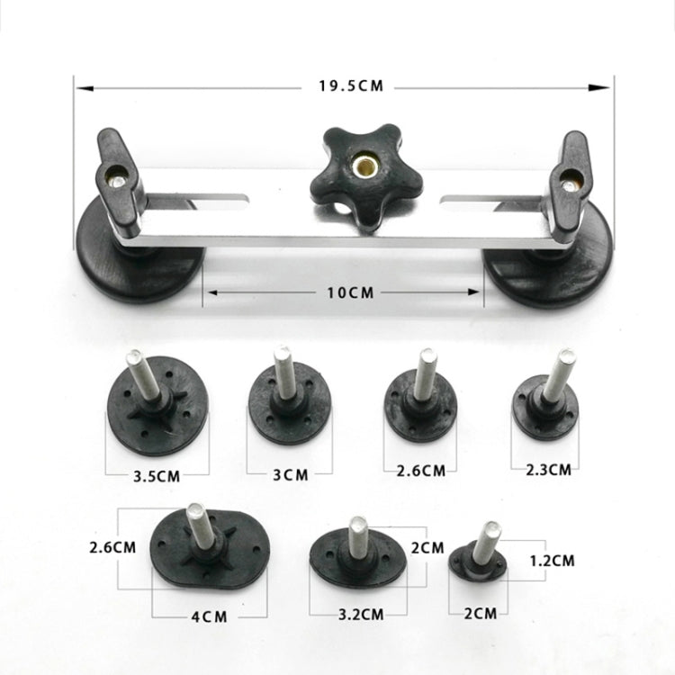 12 In 1 Car Dent Repair Tool Set Free Sheet Metal Dent Repair Puller - Hand Tool Sets by PMC TechLife | Online Shopping South Africa | PMC TechLife