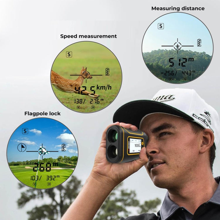 SNDWAY Rangefinder Instrument Outdoor Telescope Golf Measuring Instrument, Model: SW1500B 1500m - free shipping - PMC TechLife - Order now!