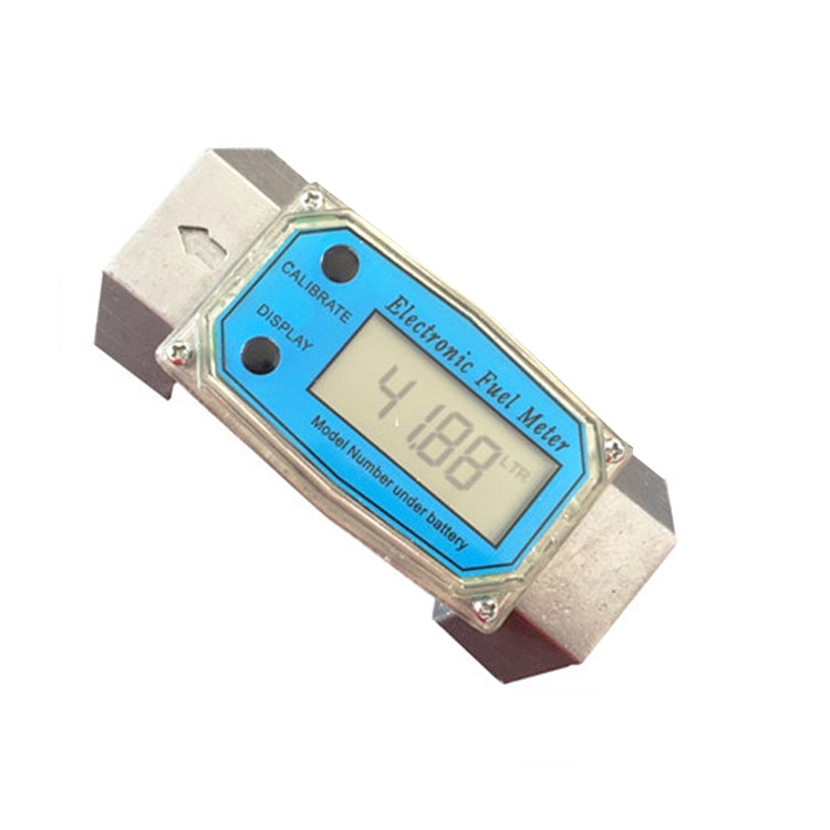 BD-H01 Electronic Display Turbine Flow Meter Metering Diesel Kerosene Methanol Urea Flow Meter Count Flow Meter, Specification: 1 Inch - Clocks & Car Meters by PMC TechLife | Online Shopping South Africa | PMC TechLife | Buy Now Pay Later Mobicred