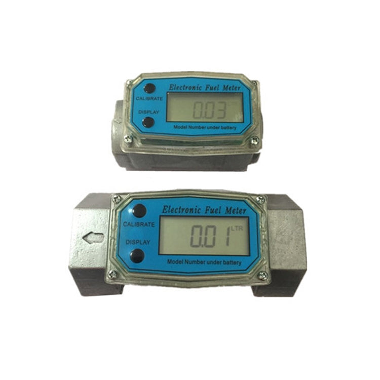 BD-H01 Electronic Display Turbine Flow Meter Metering Diesel Kerosene Methanol Urea Flow Meter Count Flow Meter, Specification: 1 Inch - Clocks & Car Meters by PMC TechLife | Online Shopping South Africa | PMC TechLife | Buy Now Pay Later Mobicred