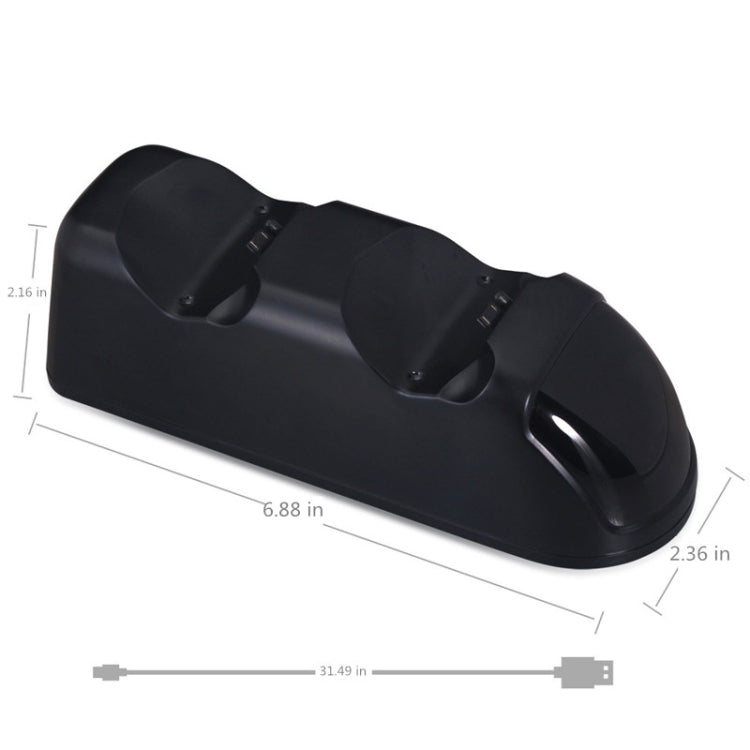 DOBE For PS4 Wireless Controller LED Charger Handle Charger - Charger & Power by DOBE | Online Shopping South Africa | PMC TechLife | Buy Now Pay Later Mobicred