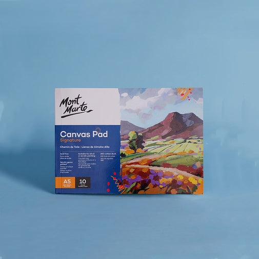 10 Sheet/pack Oil Acrylic Painting Canvas Pad Paper Book Painting Canvas Paper(A5) - Art Supplies by PMC TechLife | Online Shopping South Africa | PMC TechLife