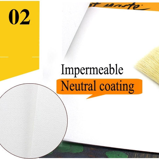 10 Sheet/pack Oil Acrylic Painting Canvas Pad Paper Book Painting Canvas Paper(A5) - Art Supplies by PMC TechLife | Online Shopping South Africa | PMC TechLife