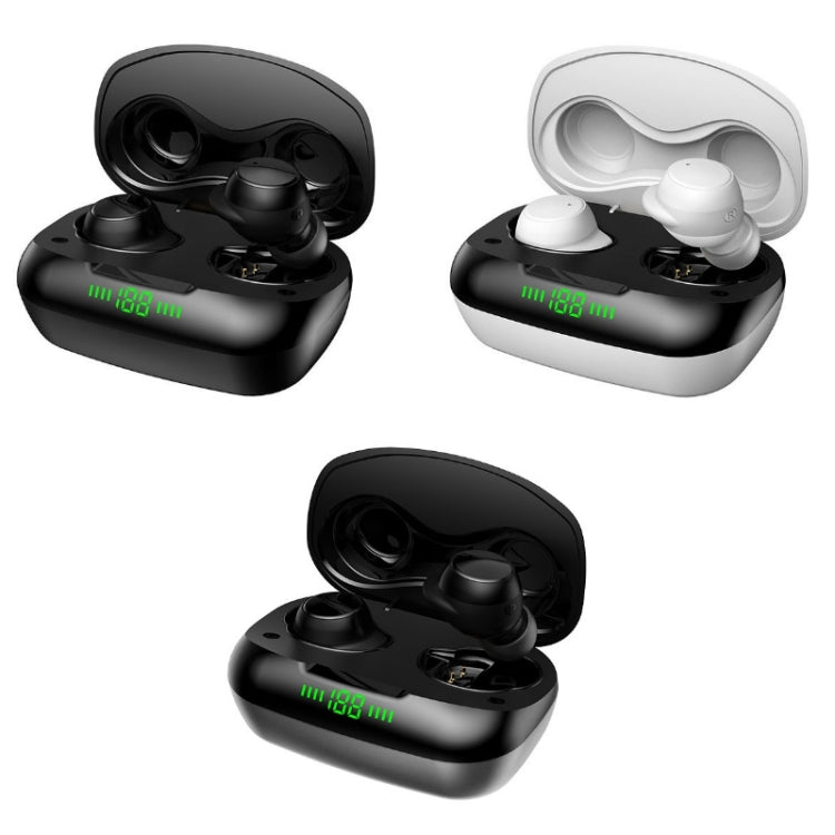 TWS-24 Bluetooth 5.0 Wireless Noise Cancelling Waterproof Touch Control Mini Earphone Support Voice Assistant(Gray) - TWS Earphone by PMC TechLife | Online Shopping South Africa | PMC TechLife