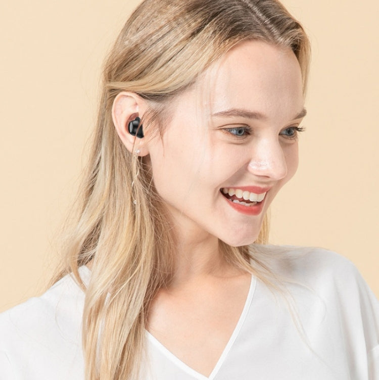 TWS-22 Bluetooth 5.0 In-Ear Sports Waterproof Noise Cancelling Touch Control Mini Headphones(Black) - TWS Earphone by PMC TechLife | Online Shopping South Africa | PMC TechLife