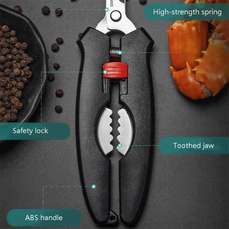 Crab Tool 304 Stainless Steel Crab Fork Crab Scissors Crab Needle,Style: 4 Fork 1 Knife 1 Box - Gadgets by PMC TechLife | Online Shopping South Africa | PMC TechLife