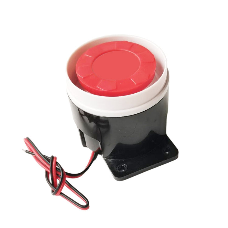 BJ-1K High-Decibel Active Buzzer Dual Audio Electronic Siren Alarm Wall-Mounted Anti-Theft Buzzer, Voltage: 220V(Red White Black) - Others Alarm by PMC TechLife | Online Shopping South Africa | PMC TechLife