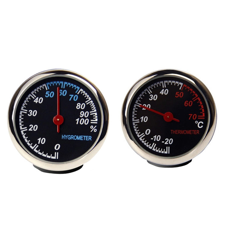 2 PCS Vehicle-Mounted High Temperature And Low Temperature Hygrometer - Clocks & Car Meters by PMC TechLife | Online Shopping South Africa | PMC TechLife