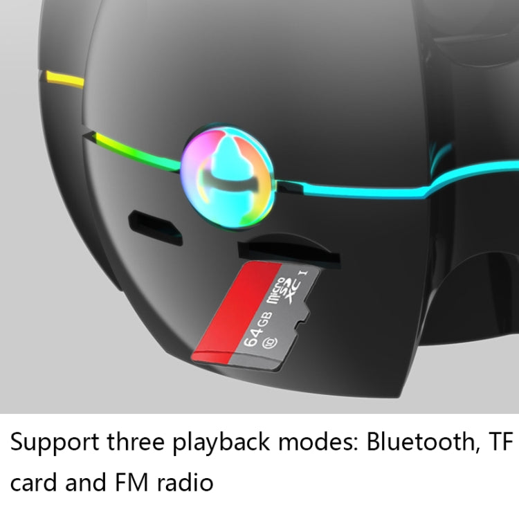 RGB Light Effect Gyro Shape Wireless Bluetooth Audio(Red) - Mini Speaker by PMC TechLife | Online Shopping South Africa | PMC TechLife