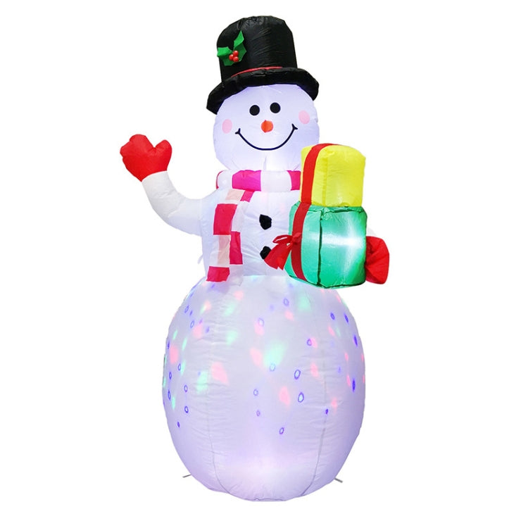 Santa Claus Christmas Tree Snowman Inflatable LED Luminous Christmas Ornaments, US Plug(QM0001-1.5M) - Ornaments by PMC TechLife | Online Shopping South Africa | PMC TechLife